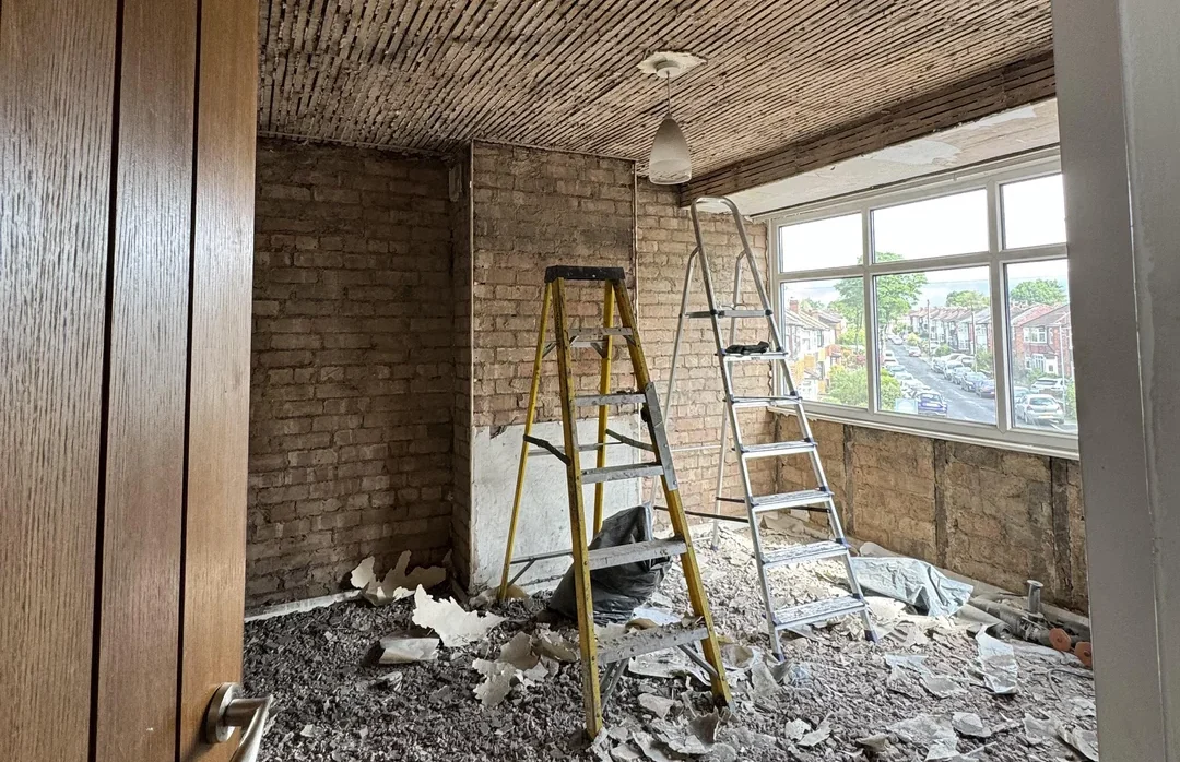 remove the laths or overboard v0 h6l1u46y543d1